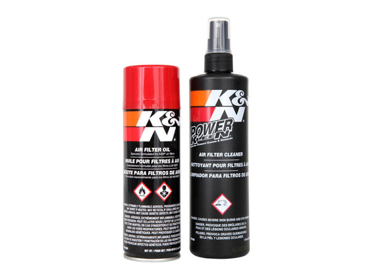 Kit de Limpieza para Filtros de Aire K&N – Presentaciones 8 oz (237 ml) y 12 oz (355 ml) en Aerosol