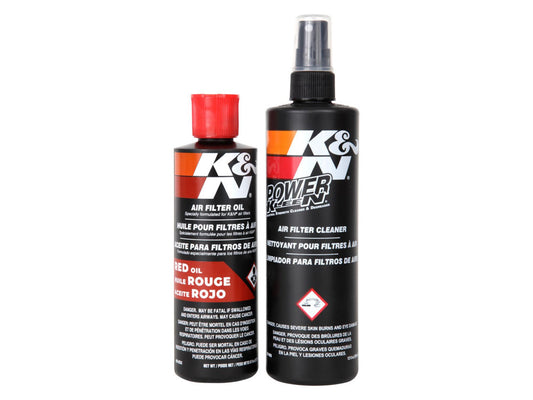Kit de Limpieza K&N Rojo – 8 oz (237 ml) / 12 oz (355 ml) Squeeze