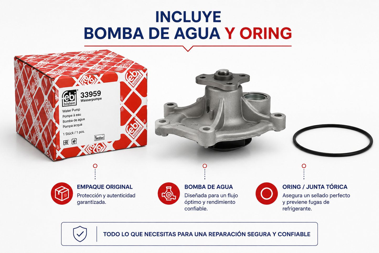 Bomba Agua Peugeot 3008 5008 1.6 2018 2020