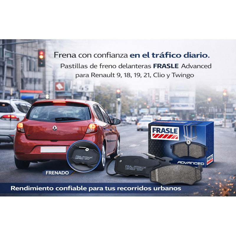 Pastillas Freno Para Renault 9/18/19/21/ Clio 96-04/ Twingo