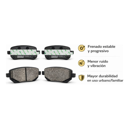 Pastillas Freno Traseras Para Dodge Journey (2008-2009)