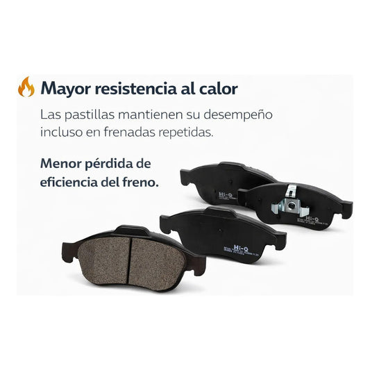 Pastillas Freno Para Renault/ Duster 1.3-2.0/ Oroch/ Captur