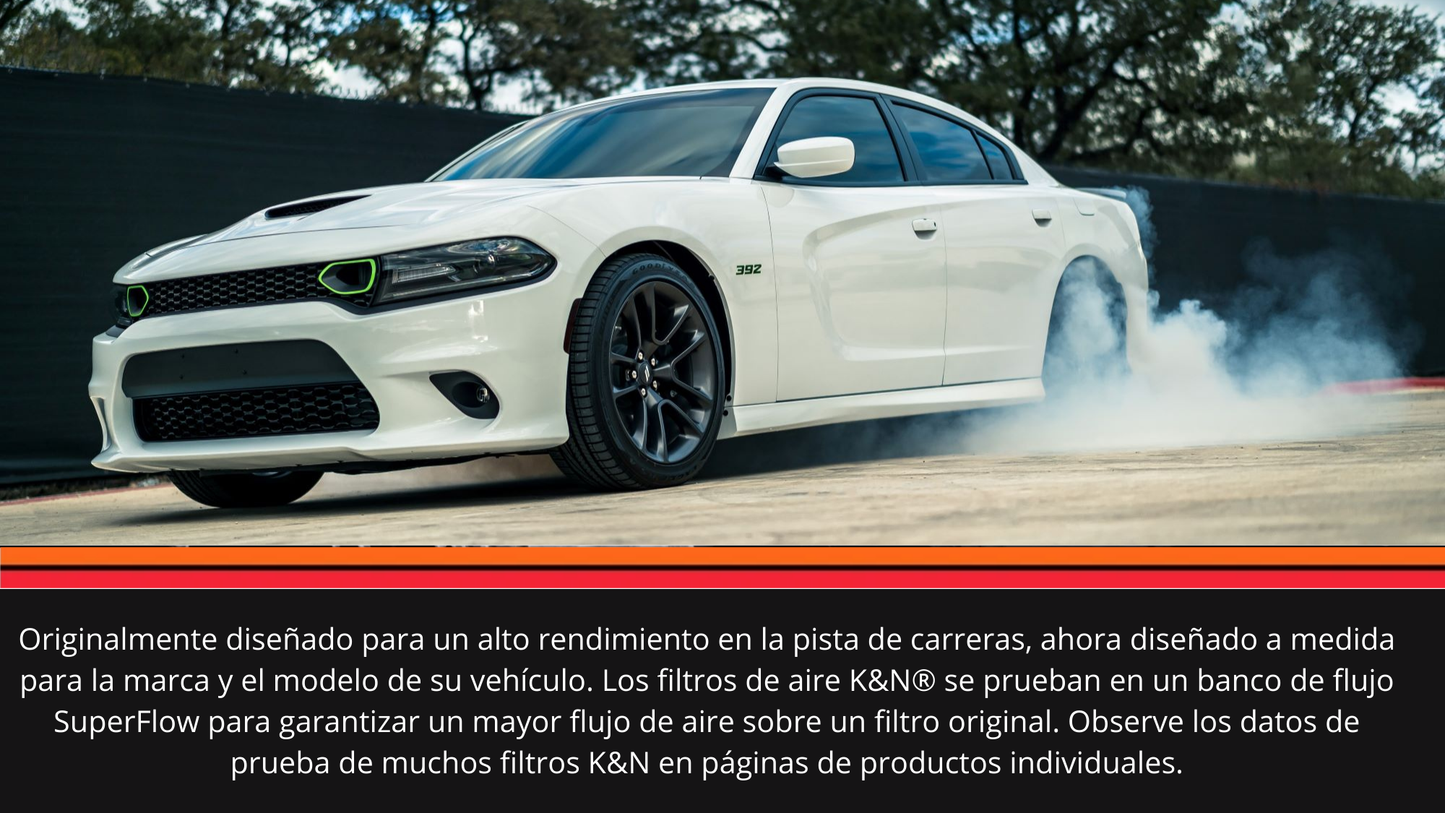 FILTRO DE AIRE K&N CHEVROLET ONIX TURBO 1.0
