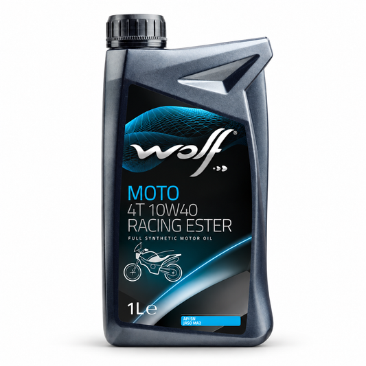 Aceite Wolf Moto 4t 10w40 Racing Ester 1l