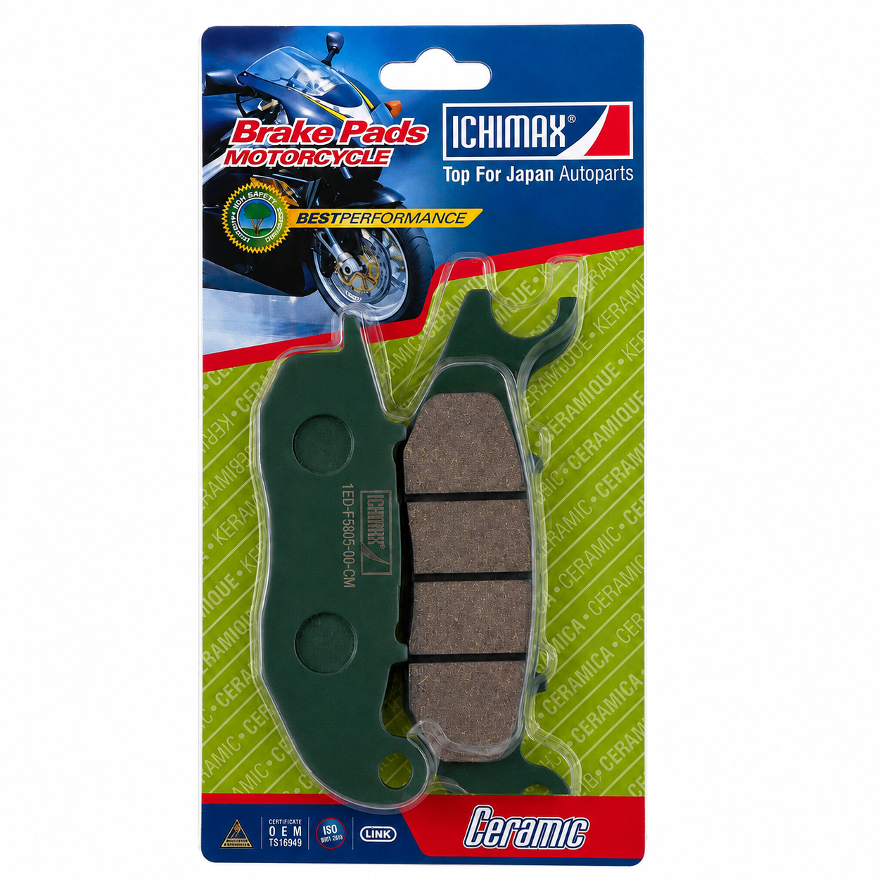 Pastillas De Freno Delanteras Para Yamaha Xtz 150 Y 250