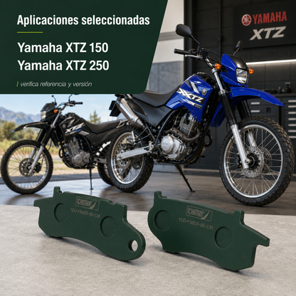 Pastillas De Freno Delanteras Para Yamaha Xtz 150 Y 250