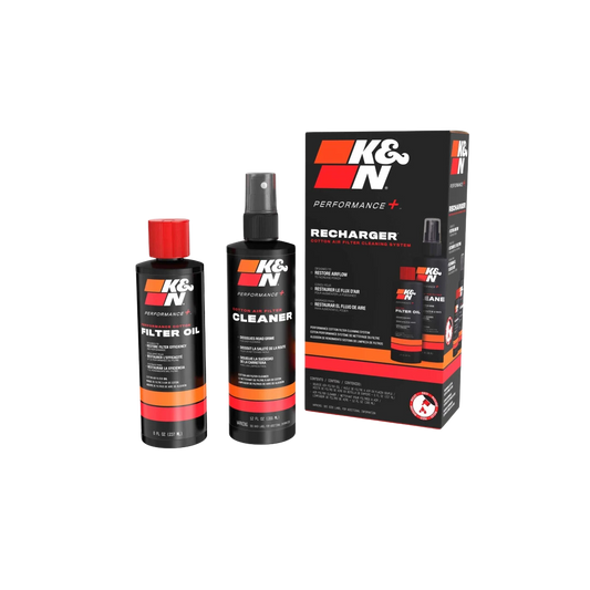 Kit de Limpieza K&N Rojo – 8 oz (237 ml) / 12 oz (355 ml) Squeeze