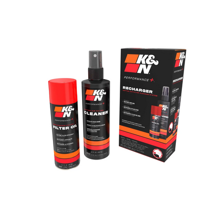 Kit de Limpieza para Filtros de Aire K&N – Presentaciones 8 oz (237 ml) y 12 oz (355 ml) en Aerosol
