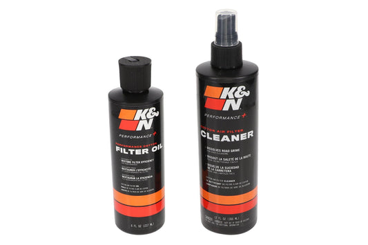 Kit de Limpieza K&N Azul – 8 oz (237 ml) / 12 oz (355 ml) Squeeze