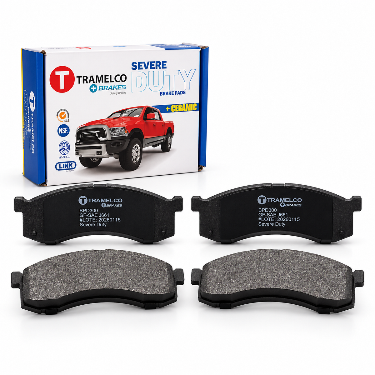 Pastillas de freno delanteras para Citroën C3 1.6
