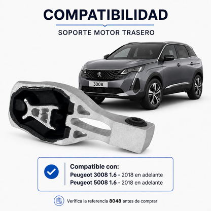 Soporte Motor Trasero Peugeot 3008 5008 1.6