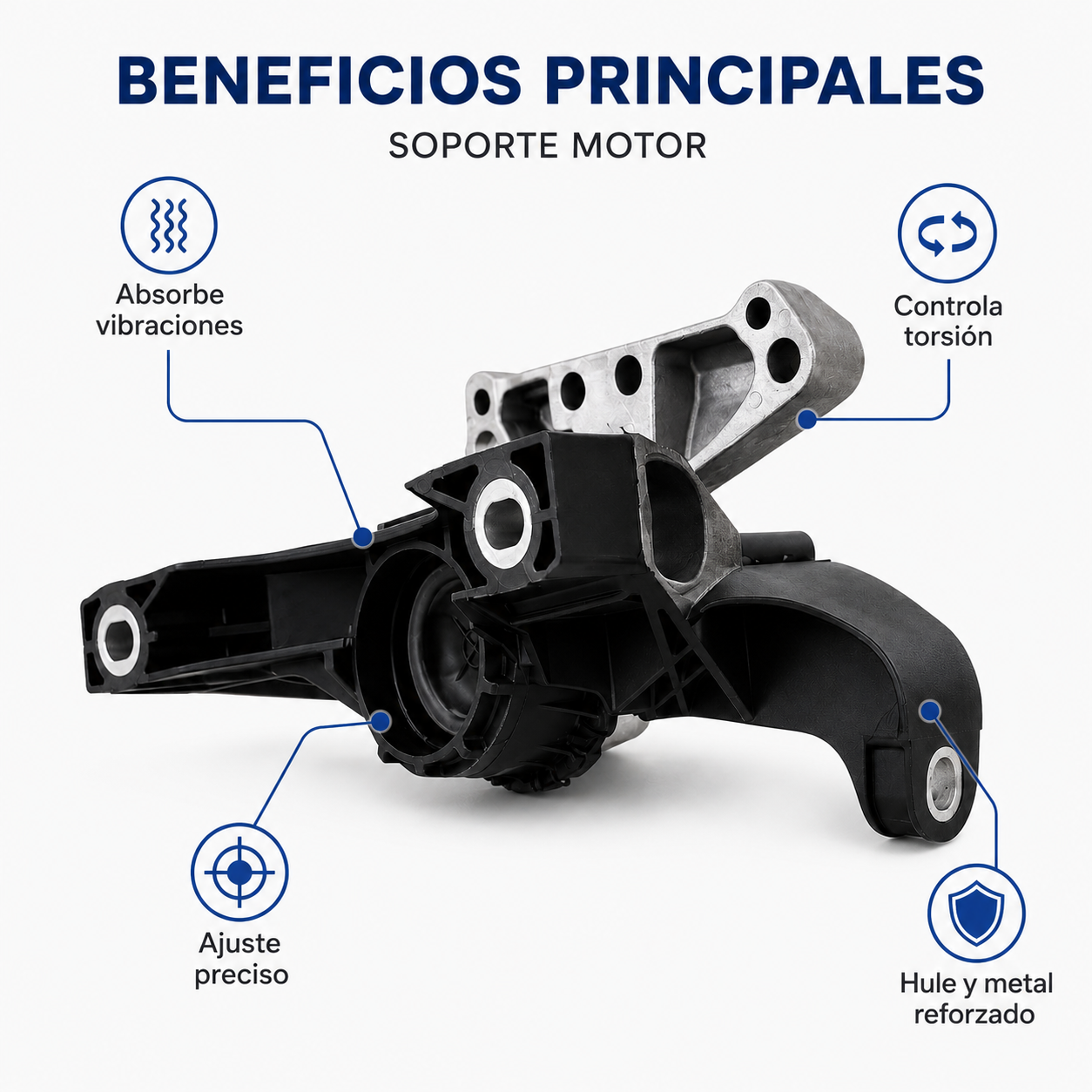 Soporte Motor Derecho Peugeot 3008 5008 1.6