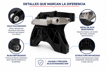 Soporte Motor Derecho Peugeot 3008 5008 1.6