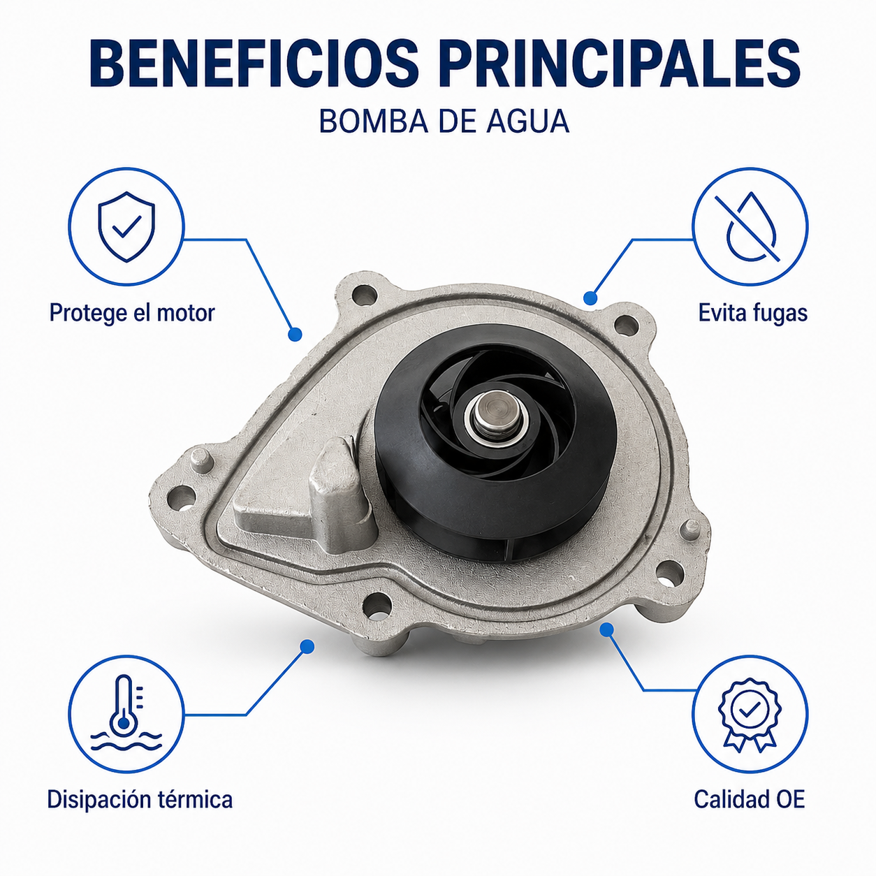 Bomba Agua Peugeot 3008 5008 1.6 2018 2020