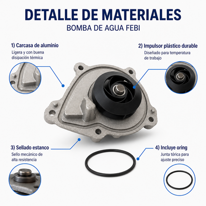 Bomba Agua Peugeot 3008 5008 1.6 2018 2020