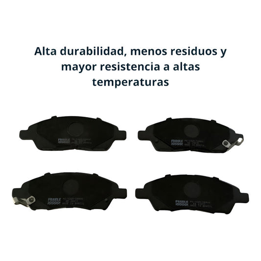 Pastillas Freno Cerámica Premium Para Nissan March