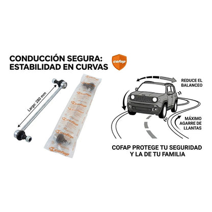 Bieleta Delantera Jeep Renegade Compass Ram 1000 Cofap