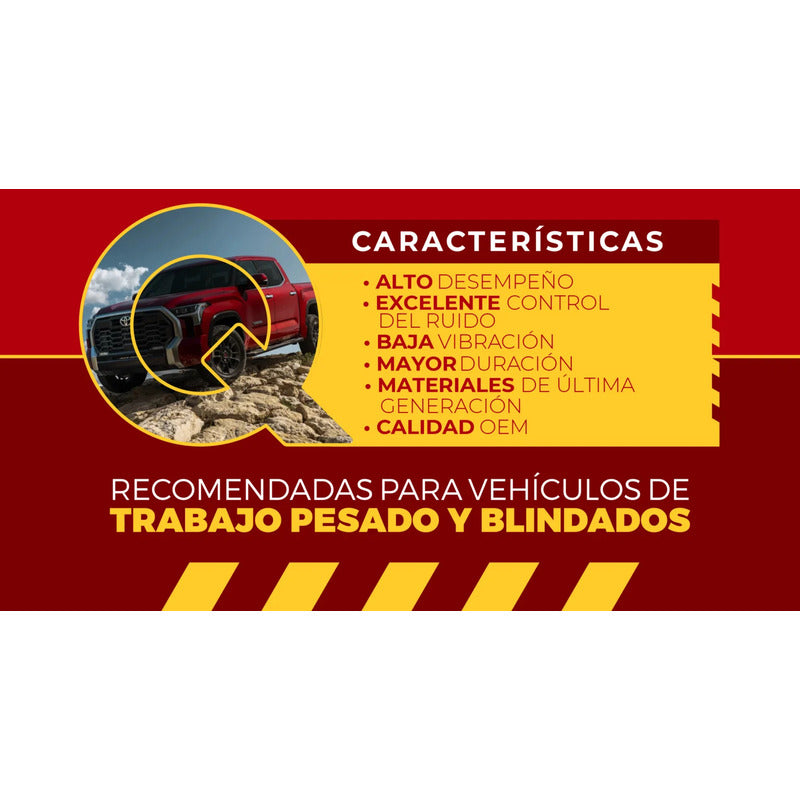 Pastillas Freno Para Trabajo Pesado Chevrolet Colorado