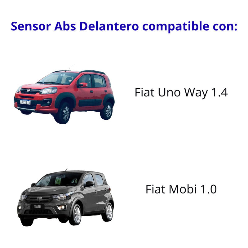 Sensor Abs Fiat Uno Way /  Mobi Delantero Mte-thomson