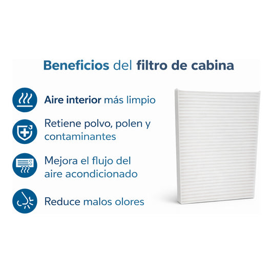 Filtro Cabina Para Fiat Uno Way 1.4/ Mobi/ Argo/ Cronos