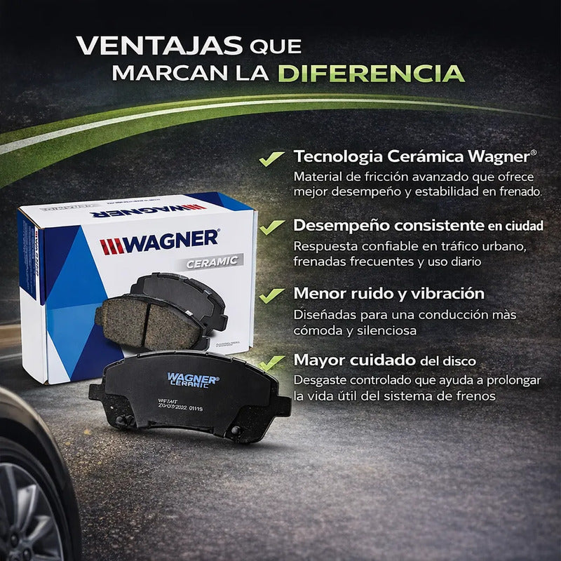 Pastillas Freno Delanteras Para Ford Fiesta 1.6 2011 Al 2019