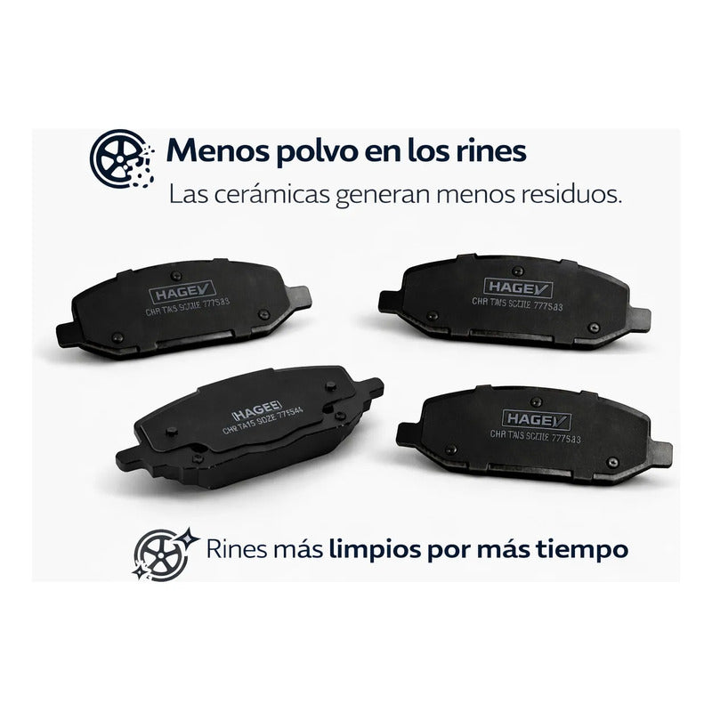 Pastillas Freno Chevrolet Onix Turbo 1.0 Delanteras