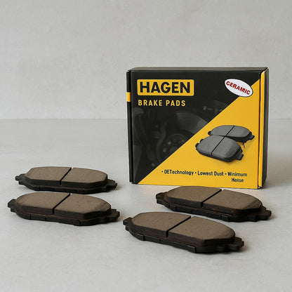 Pastillas Freno Delanteras Mazda Cx-30 Cx3 Hagen Cerámica