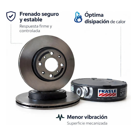 Discos Freno Delanteros Para Honda Wrv 1.5