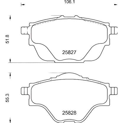 Pastillas Freno Traseras Peugeot 3008/5008 (2018+...)