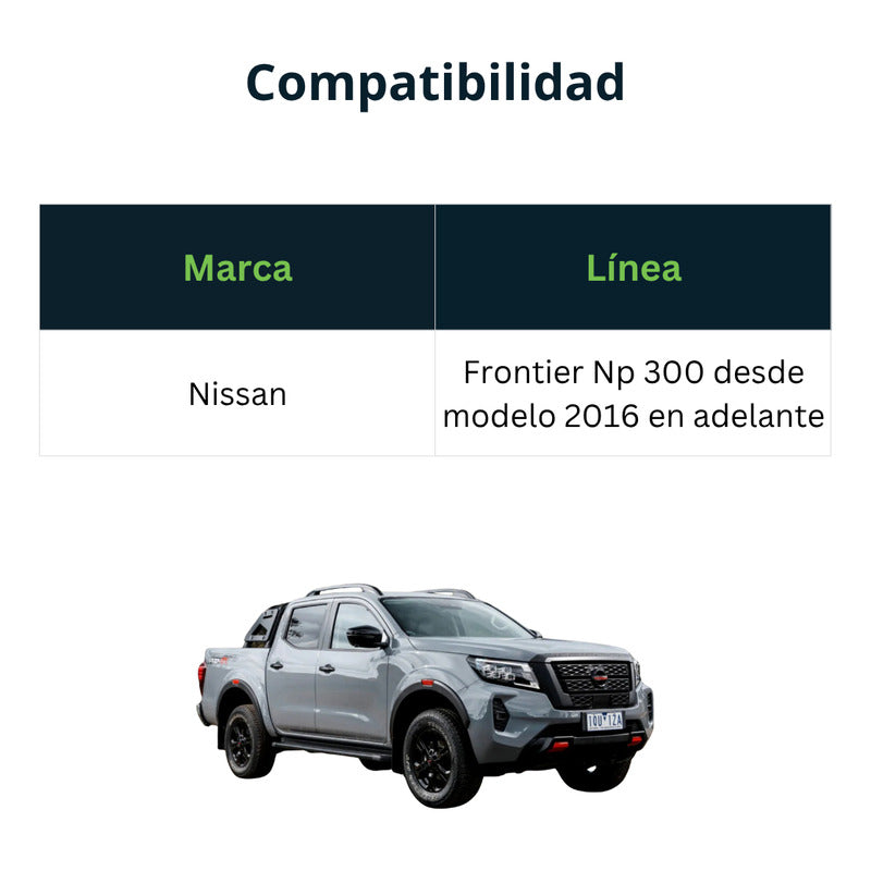 Pastillas Freno Para Nissan Frontier Np300/ Renault Alaskan
