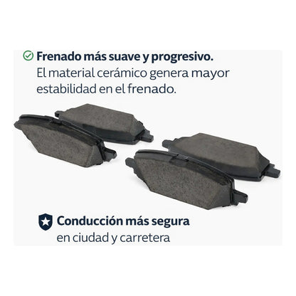 Pastillas Freno Chevrolet Onix Turbo 1.0 Delanteras