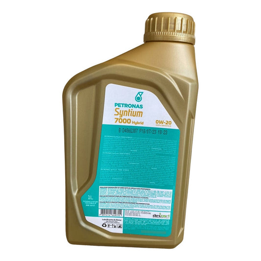 Aceite Motor 0w20 Petronas Hybrid Sp - 100% Sintetico