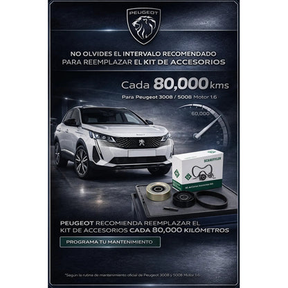 Kit Correa Accesorios Peugeot 3008 5008 1.6 Marca Ina