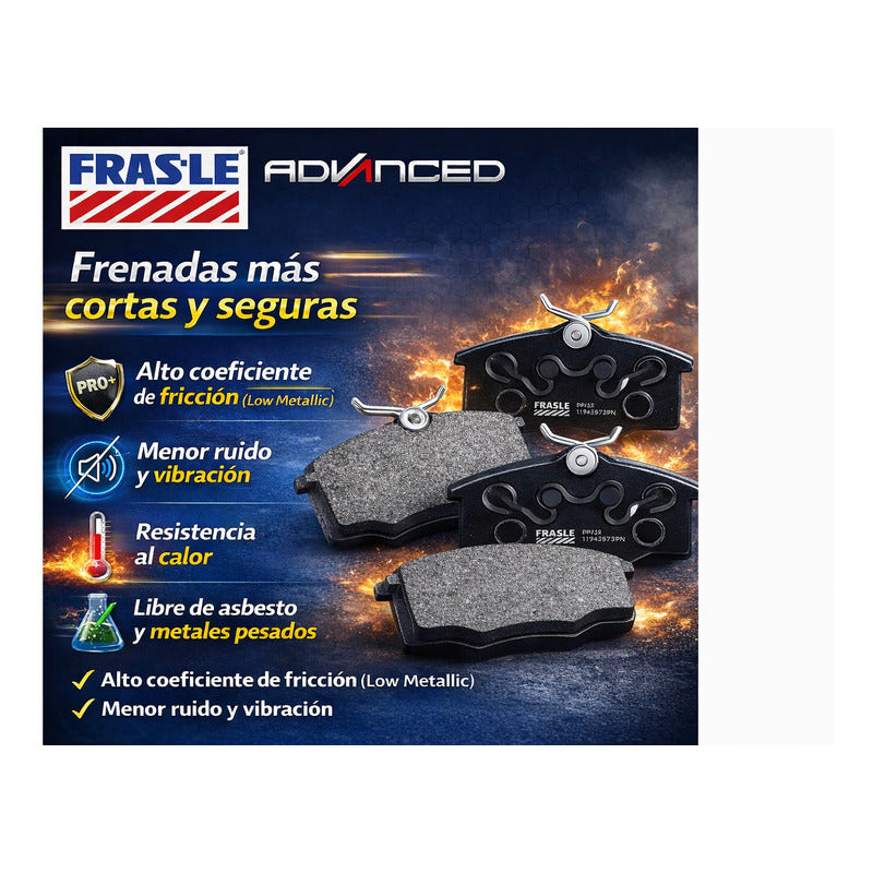 Pastilla Freno Para Corsa 98-2002 / Volkswagen Gol 1998