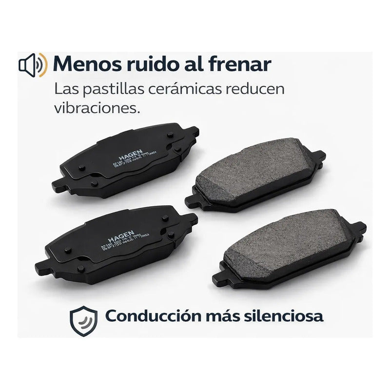 Pastillas Freno Chevrolet Onix Turbo 1.0 Delanteras