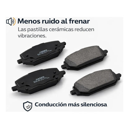 Pastillas Freno Chevrolet Onix Turbo 1.0 Delanteras