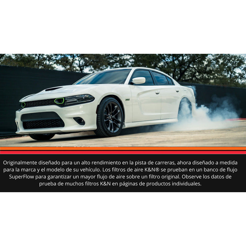 Filtro Aire K&n Para Ford Fiesta 1.6