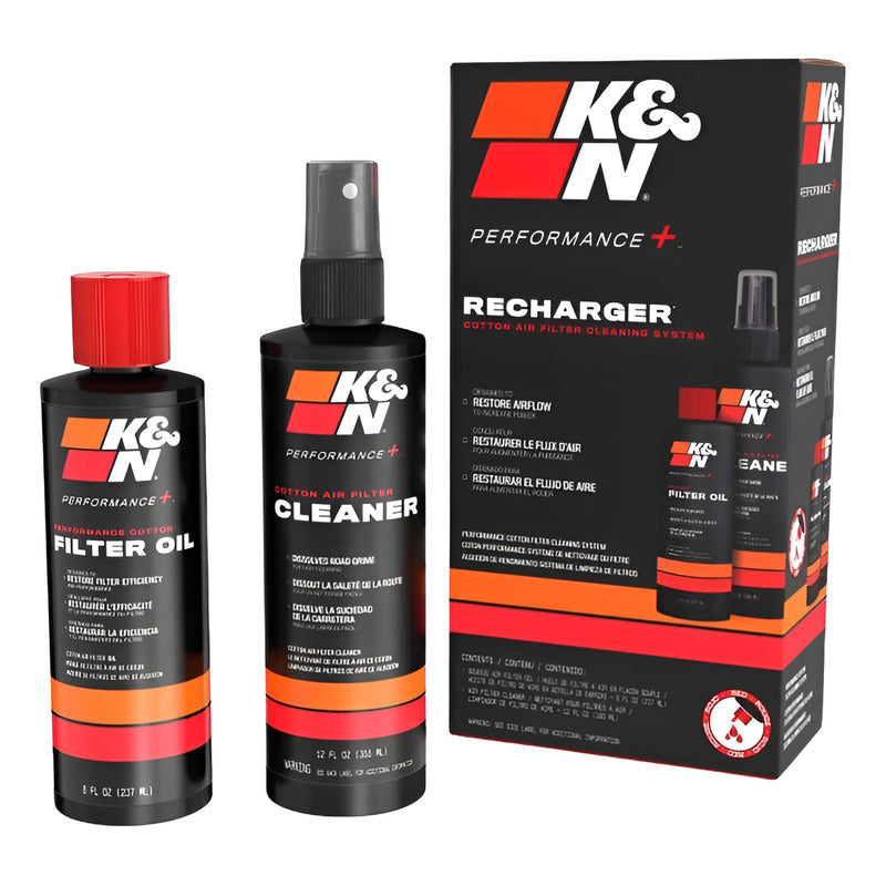Kit De Limpieza Filtro Aire K&N - Original