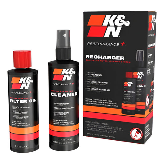 Kit De Limpieza Filtro Aire K&n Rojo