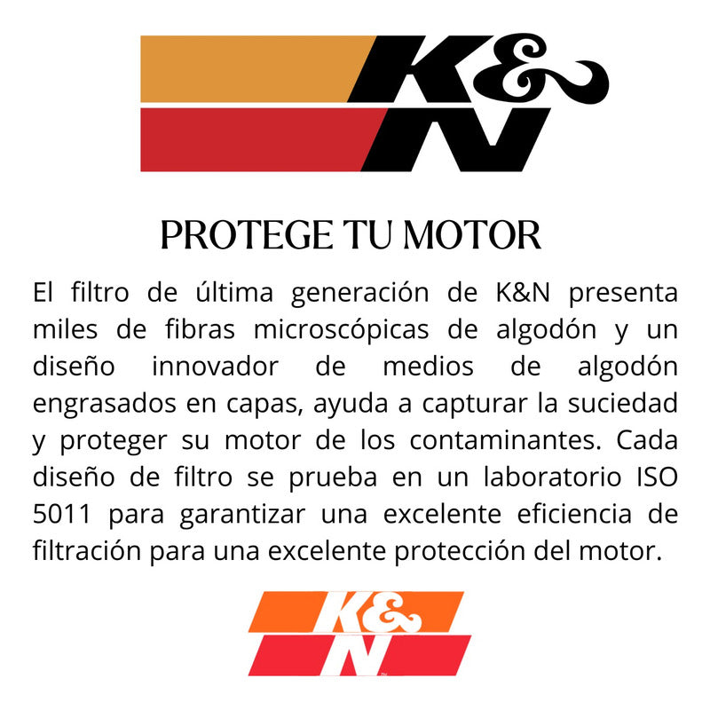 Filtro De Aire K&n Nissan March Versa Note Todos Los Modelos
