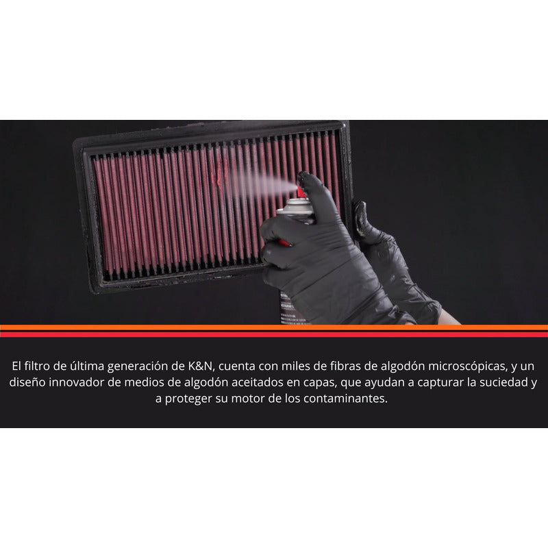 Filtro Aire K&n Para Ford Fiesta 1.6