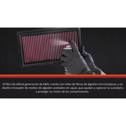 Filtro Aire K&n Para Ford Fiesta 1.6