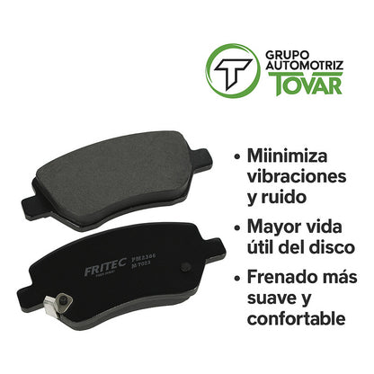 Pastillas De Freno Fritec Jeep Renegade 1.8 Y Compass 2018+