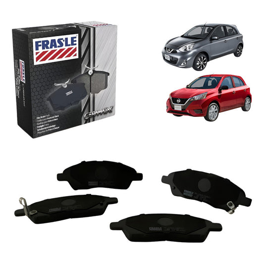 Pastillas Freno Cerámica Premium Para Nissan March