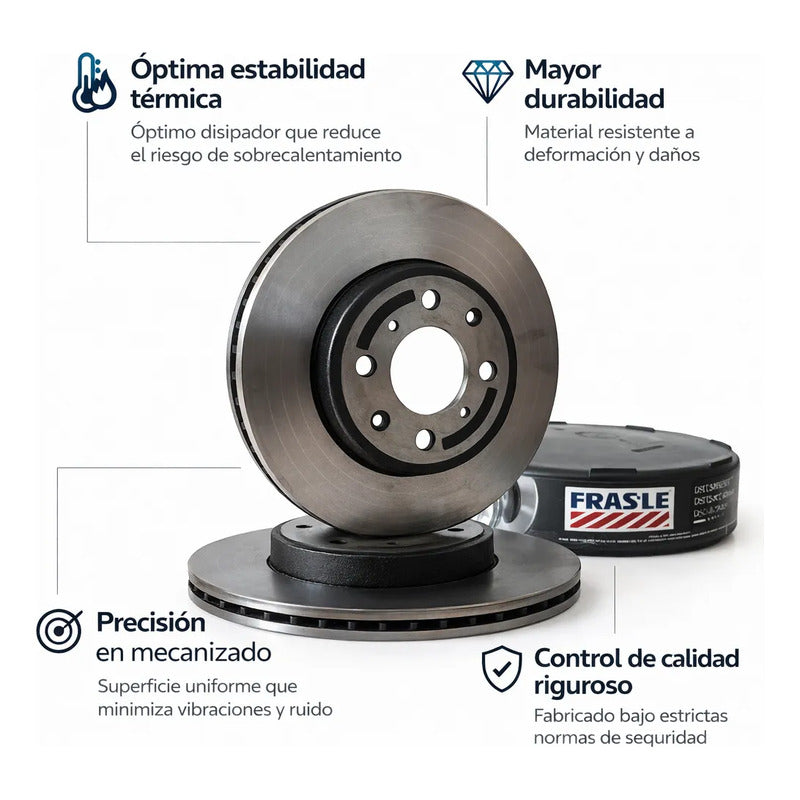 Discos Freno Delanteros Para Honda Wrv 1.5