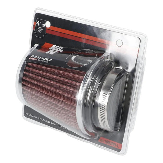 Filtro K&n Tipo Hongo Universal Cromado Original Alto Flujo