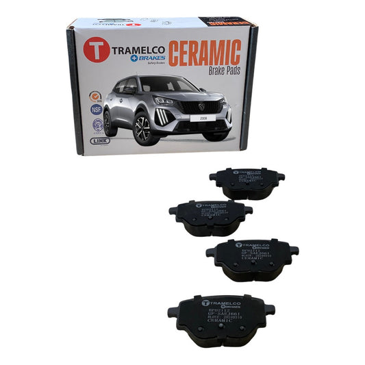 Pastillas Freno Traseras Para Peugeot 2008 1.2 Active