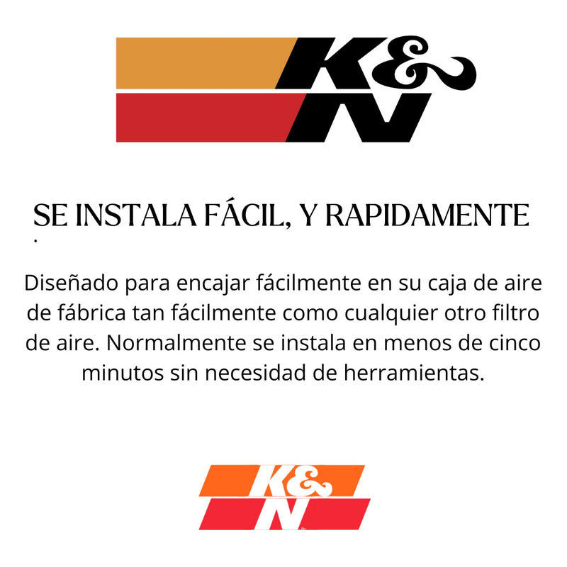 Filtro De Aire K&n Nissan March Versa Note Todos Los Modelos