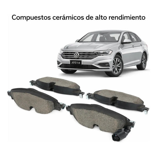 Pastillas Freno Delanteras Vw Jetta 1.4 Ichimax