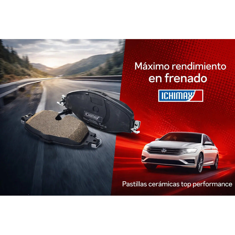 Pastillas Freno Delanteras Vw Jetta 1.4 Ichimax